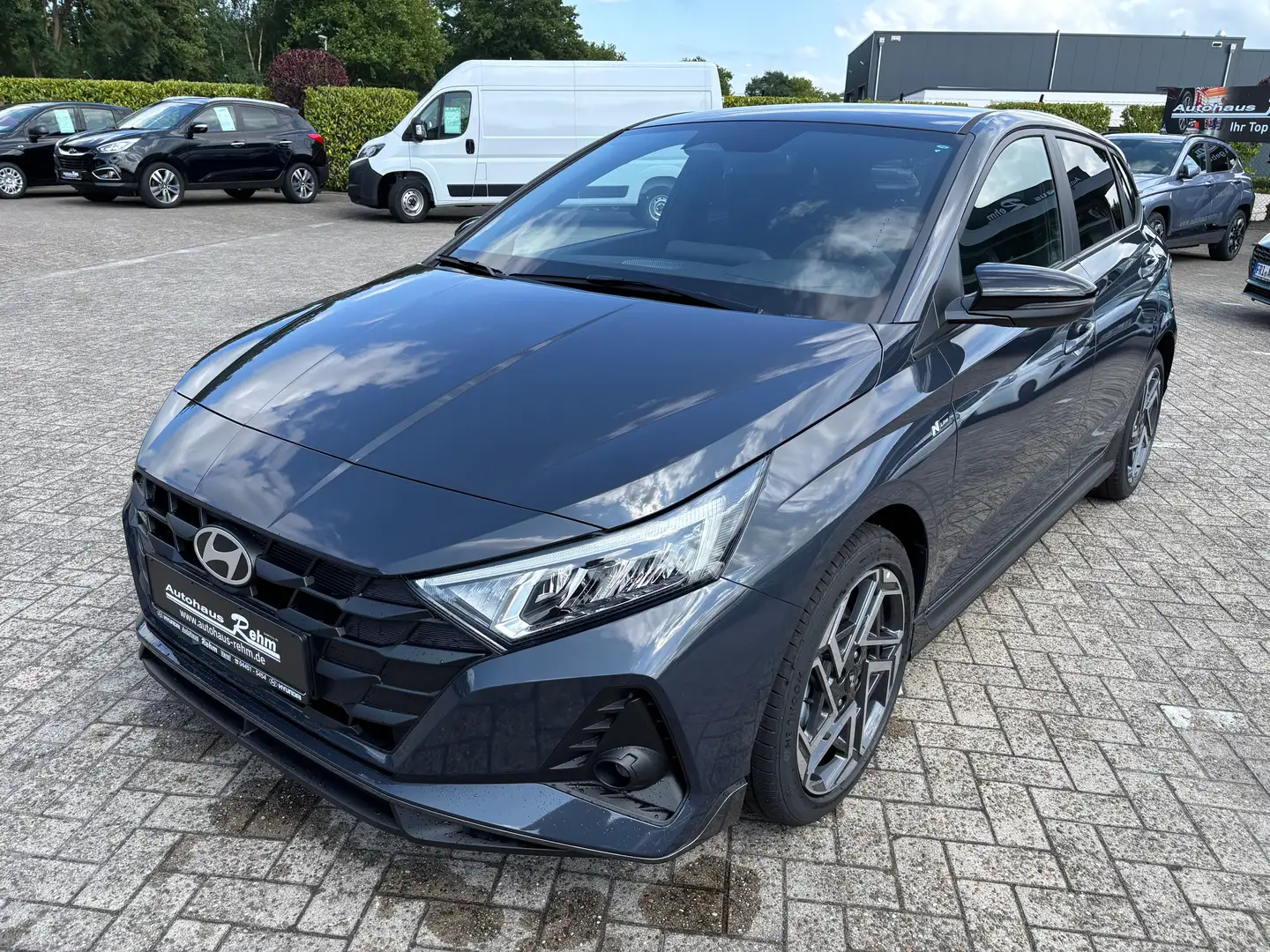 Hyundai i20 1.0 T-GDI N-Line 2WD | PDC | RFK | SHZ Grau - 1