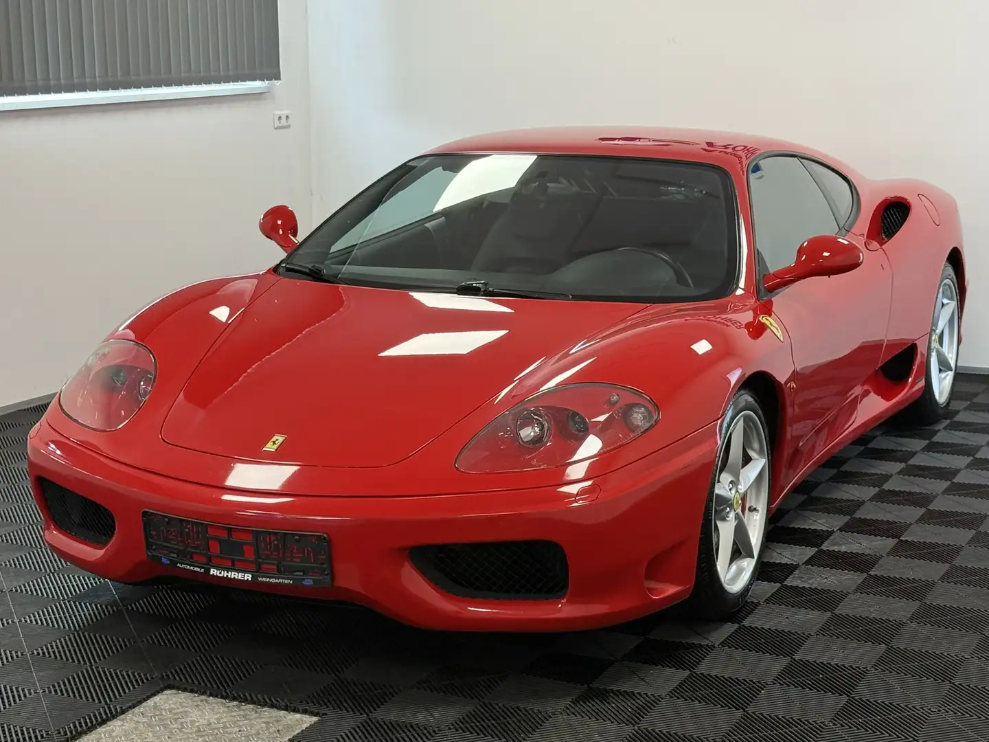 Ferrari 360 Modena Schalter   unfallfrei   deutsches Fzg Rot - 2