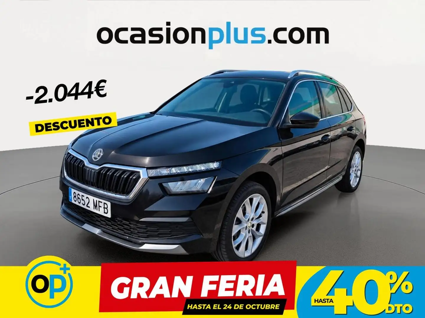 Skoda Kamiq 1.0 TSI Style 81kW DSG Negro - 1