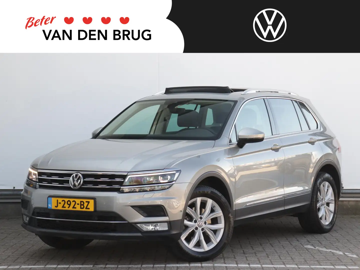 Volkswagen Tiguan 1.4 TSI ACT Highline 4Motion | Panoramadak | Trekh Grijs - 1