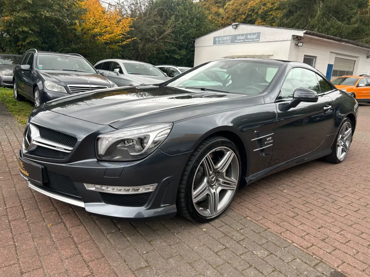 Mercedes-Benz SL 63 AMG Roadster *Drivers P.*Carbon*Magic Sky* Grau - 2