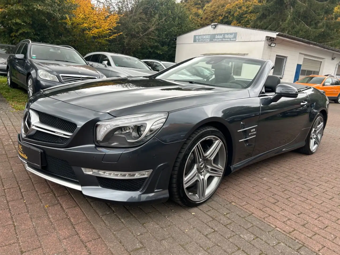 Mercedes-Benz SL 63 AMG Roadster *Drivers P.*Carbon*Magic Sky* Grau - 1
