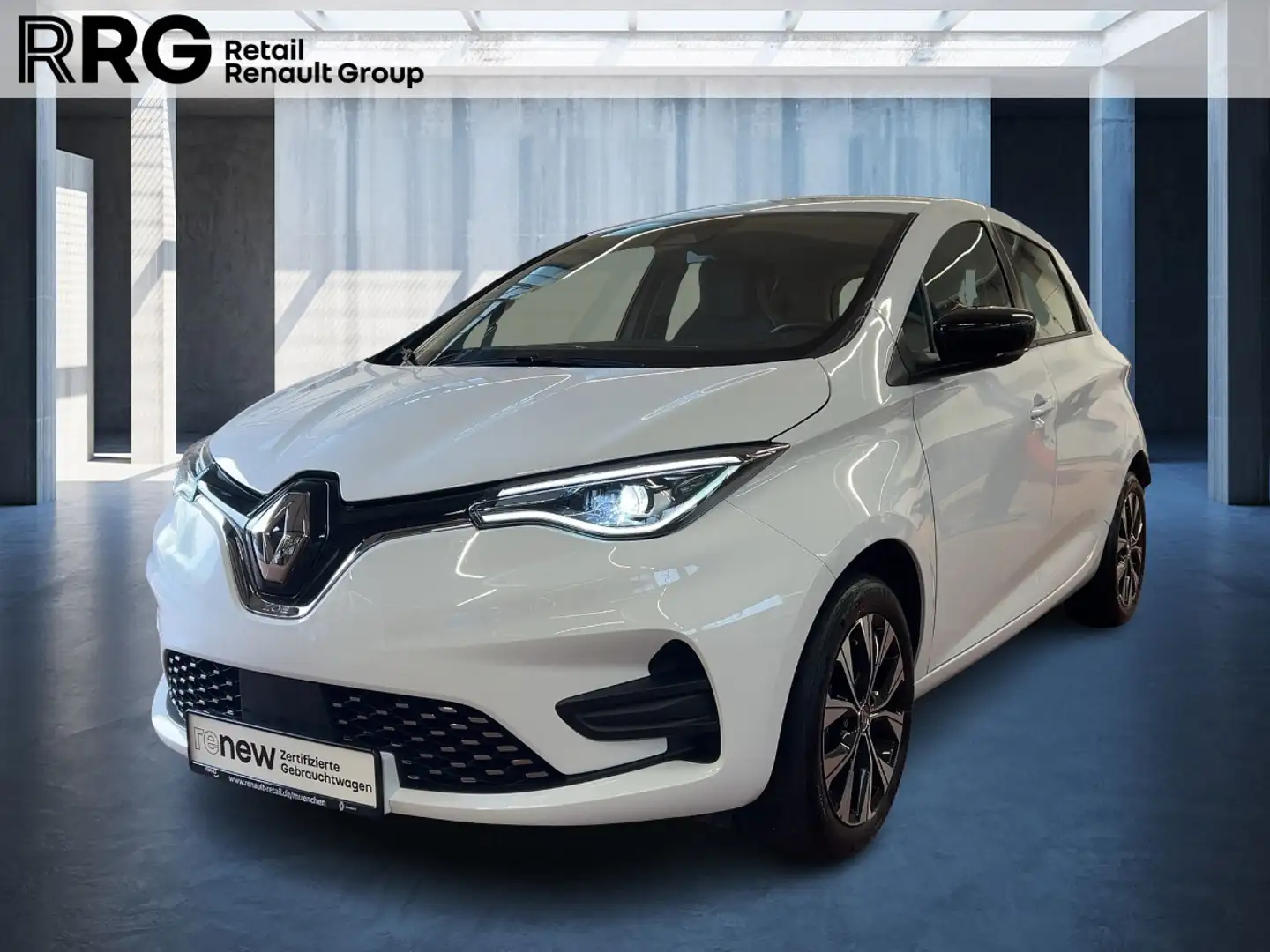 Renault ZOE R110 Z.E 50 Evolution inkl. Batterie Weiß - 1
