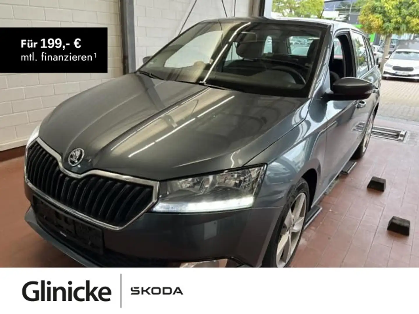 Skoda Fabia Combi 1.0 TSI Cool Plus LED Klima Isofix D Grau - 1