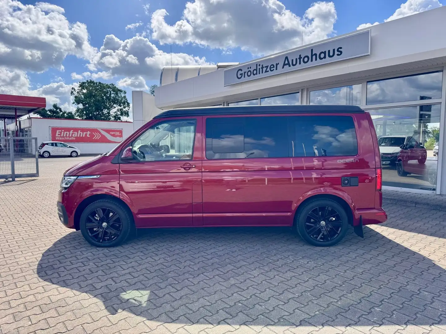 Volkswagen T6 California T6.1 California Ocean 4Motion ACC|DCC|AHKCAM Rood - 2