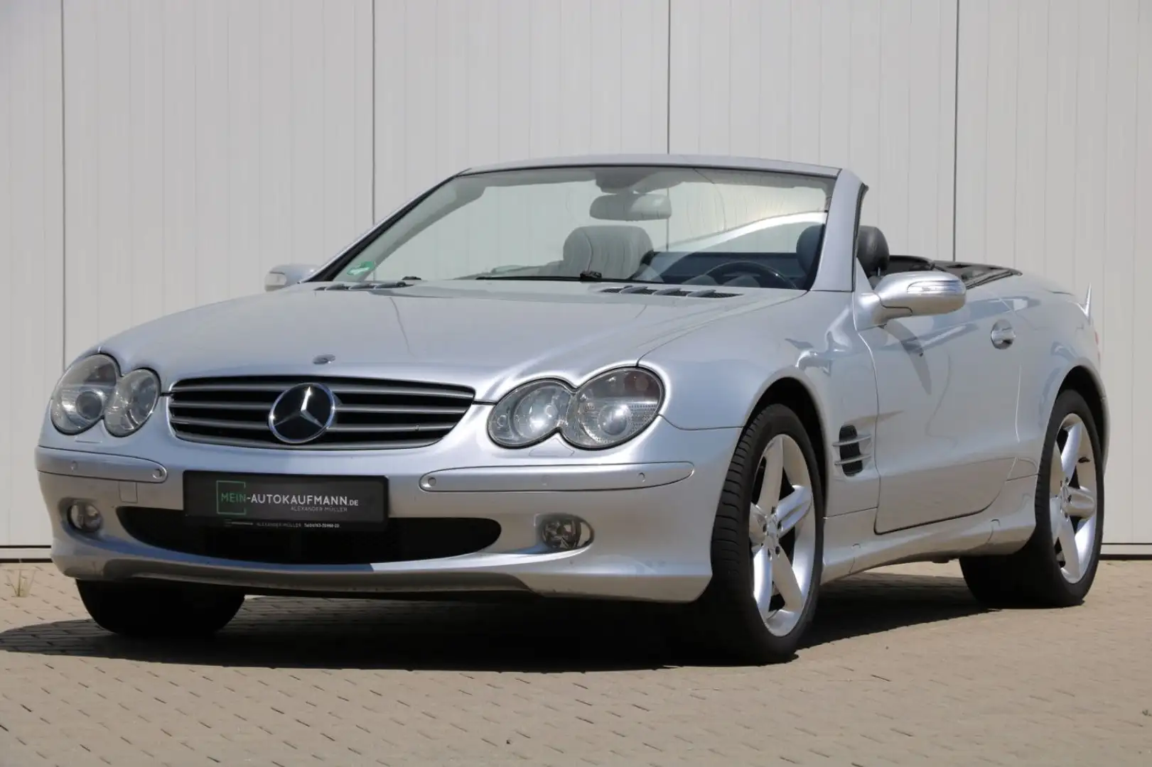 Mercedes-Benz SL 500 *MULTIKONTUR*BOSE*BI-XENON*3.HD*Ex CH Fzg Argent - 1
