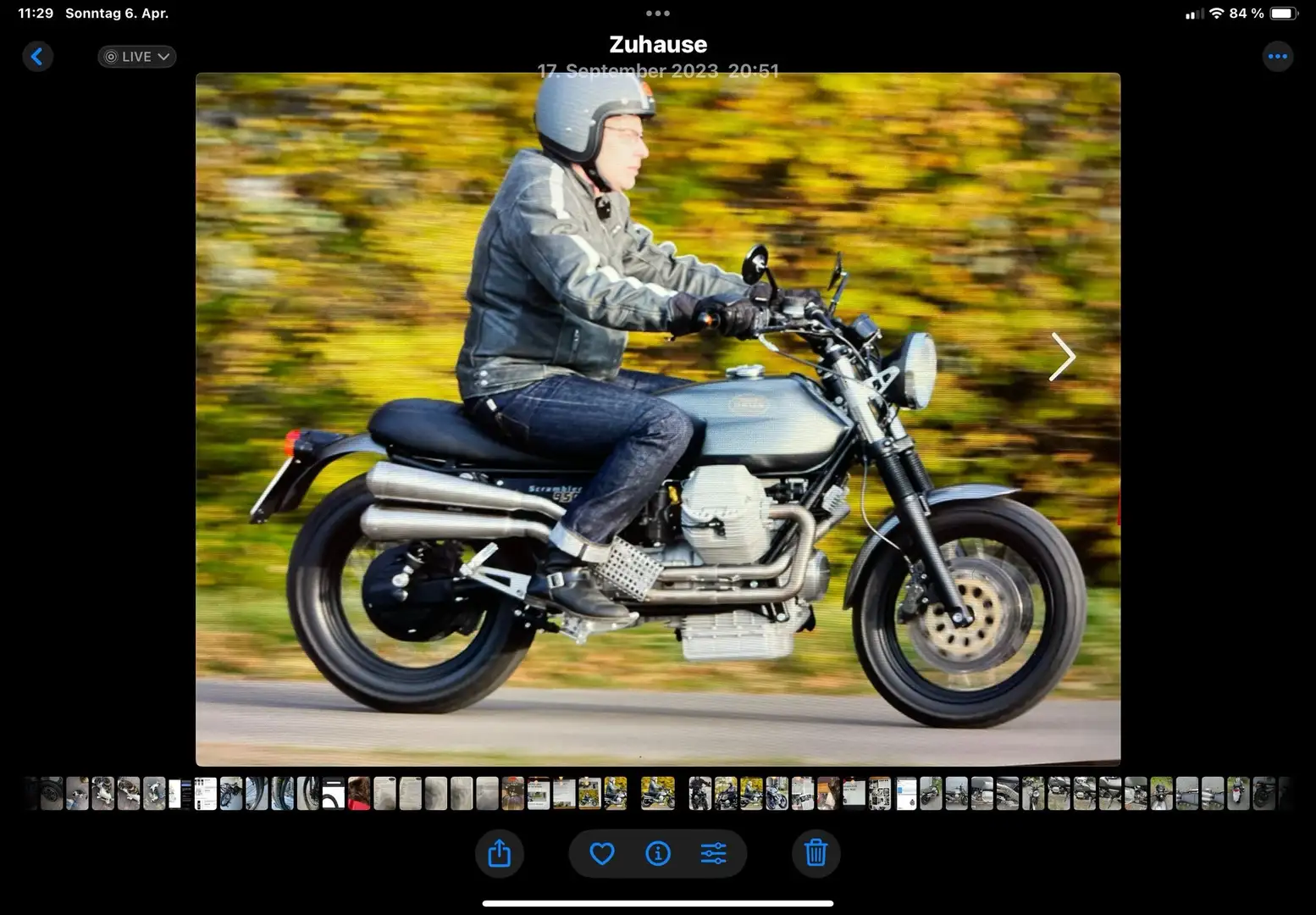 Moto Guzzi Mille GT Doc Jensen Scrambler 950 Gris - 1