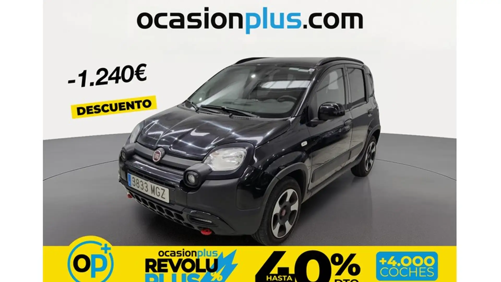 Fiat Panda 1.0 Gse Cross Hybrid Negro - 1