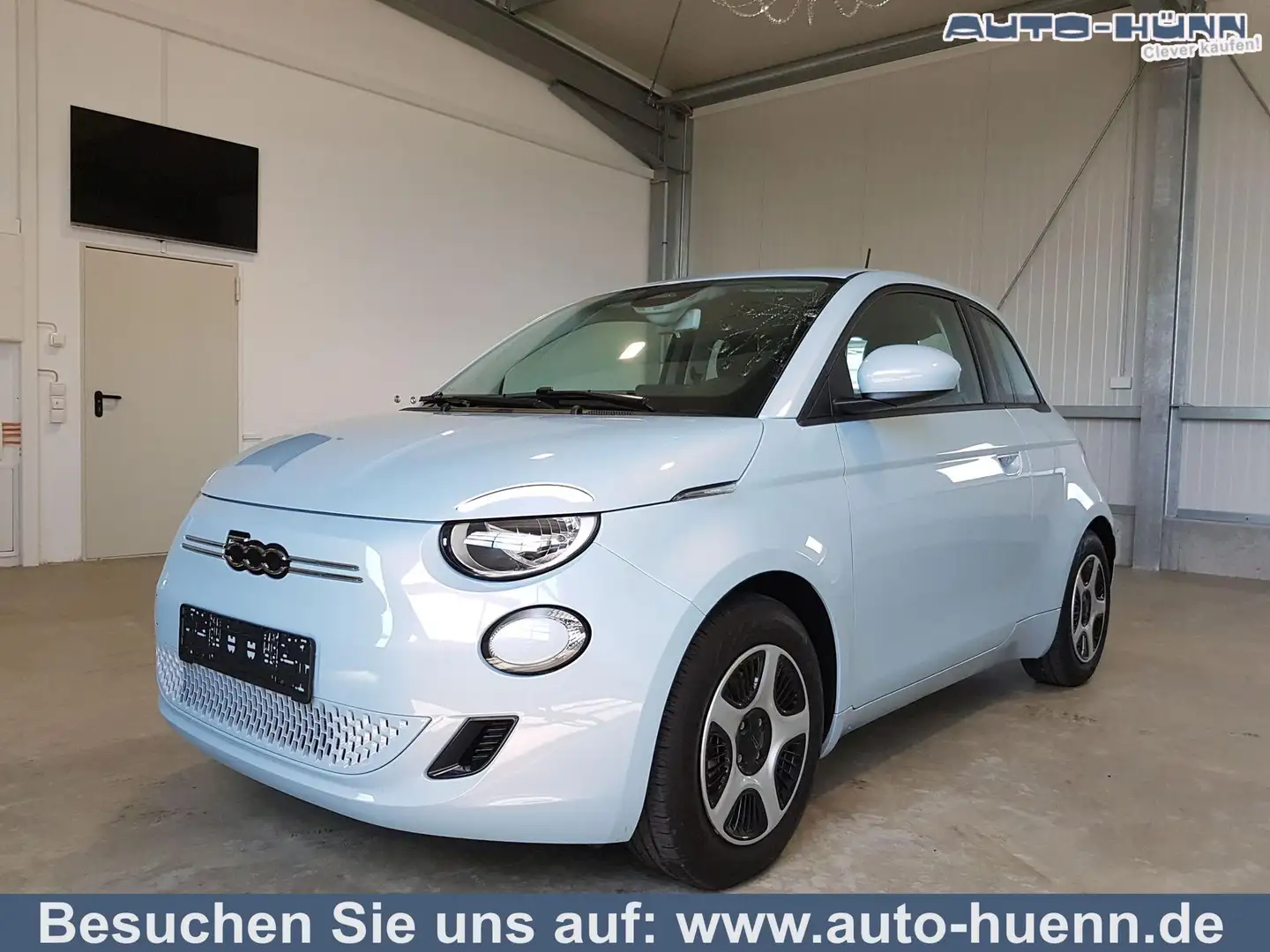 Fiat 500e Passion 95 PS-AndroidAuto-AppleCarPlay-Verkehrs... Blau - 1