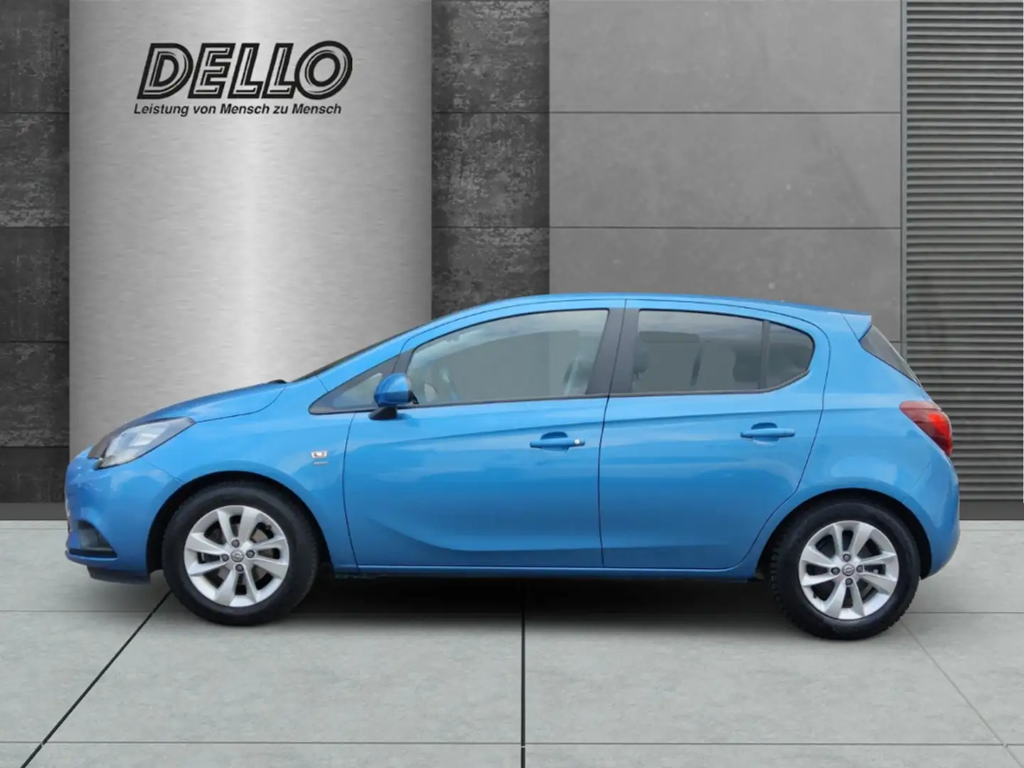Opel Corsa Active 1.4  SHZ LenkradHZG Temp PDC Berganfahrass. Blau - 2