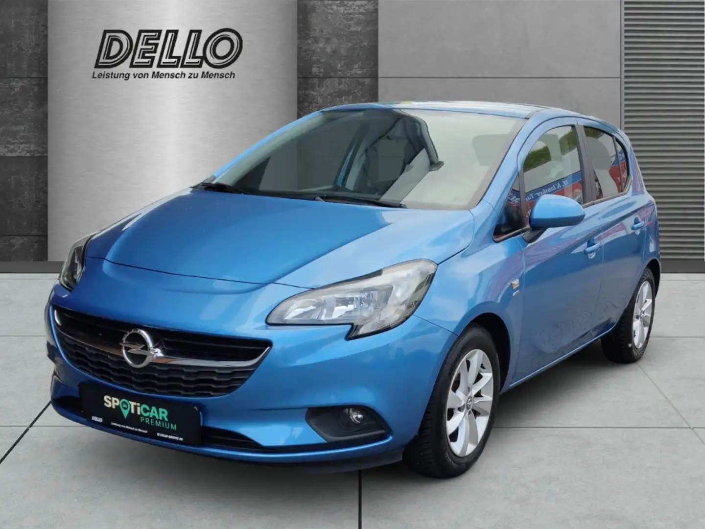 Opel Corsa Active 1.4  SHZ LenkradHZG Temp PDC Berganfahrass. Blau - 1