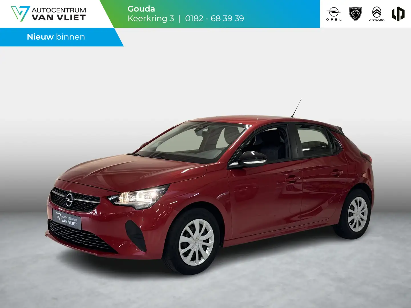 Opel Corsa 1.2 Edition Parkeersensoren achter | Cruise contro Rouge - 1