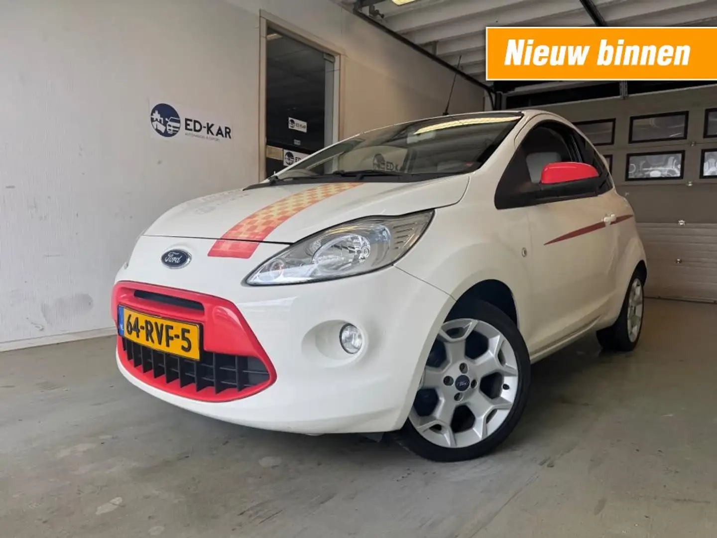 Ford Ka/Ka+ 1.2 Grand Prix start/stop AIRCO LMV NAP APK 7-2026 Wit - 1