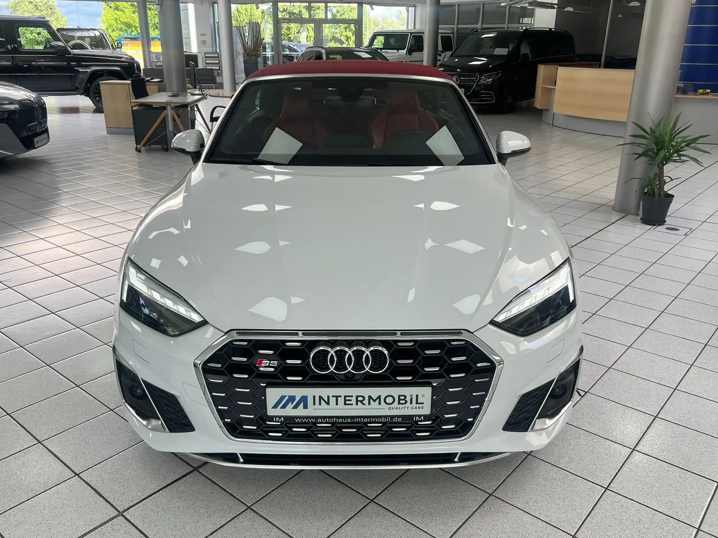 Audi S5 Cabrio 3.0 TFSI quattro*MATRIX*VIRTU*ACC*B&O* Blanc - 2
