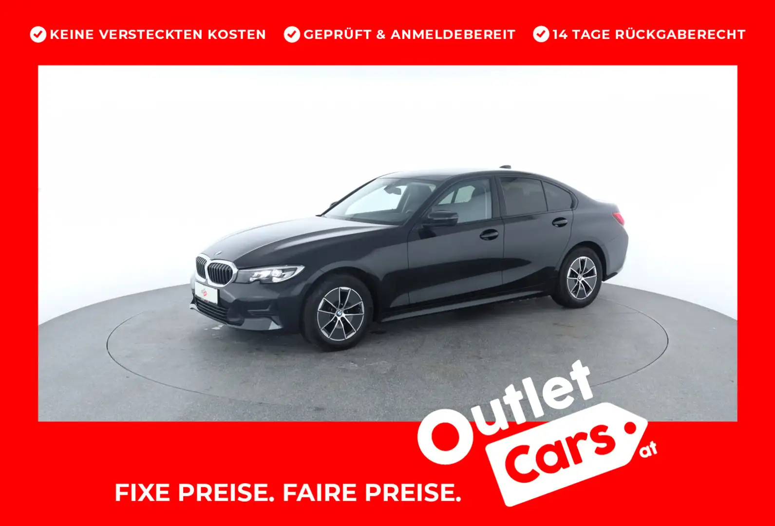 BMW 318 BMW 318d Black - 1