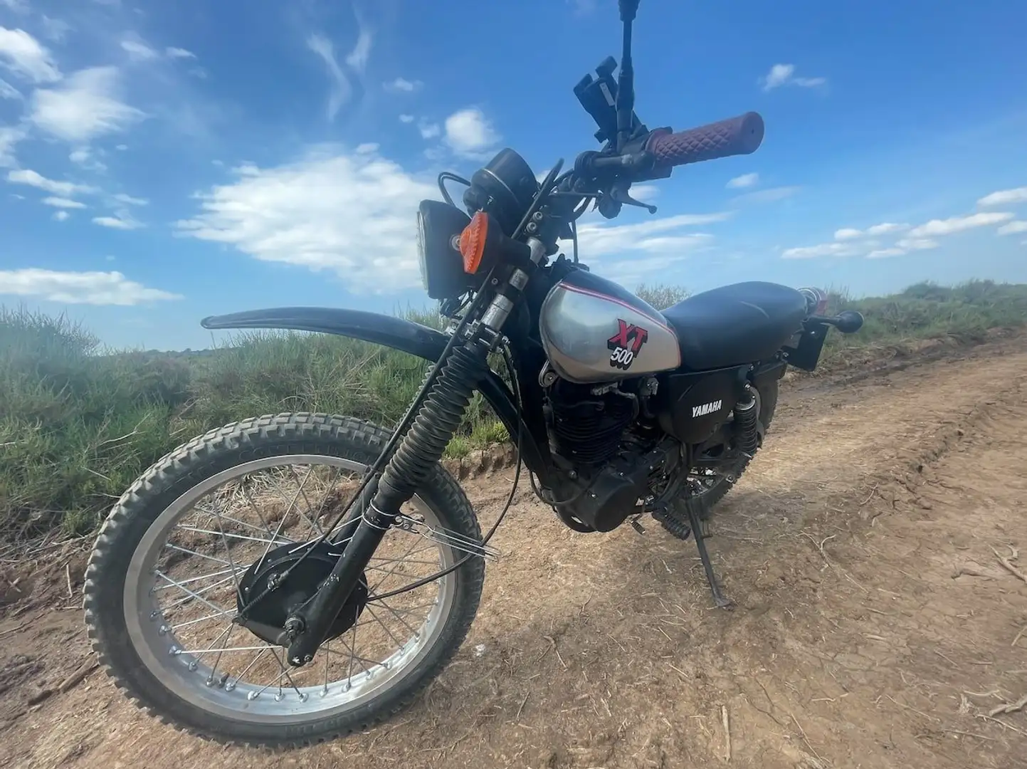 Yamaha XT 500 1U6 Negro - 2