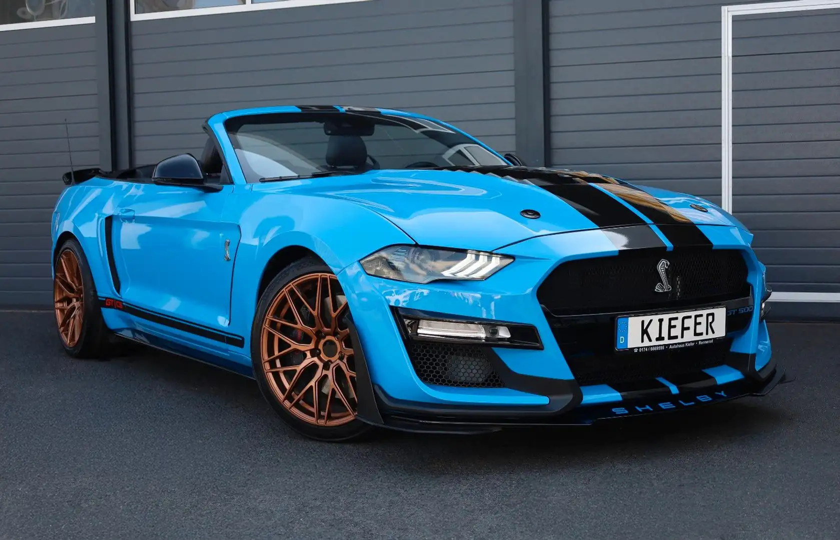 Ford Mustang GT California Special/ACC/B&O/MagneRide Bleu - 1