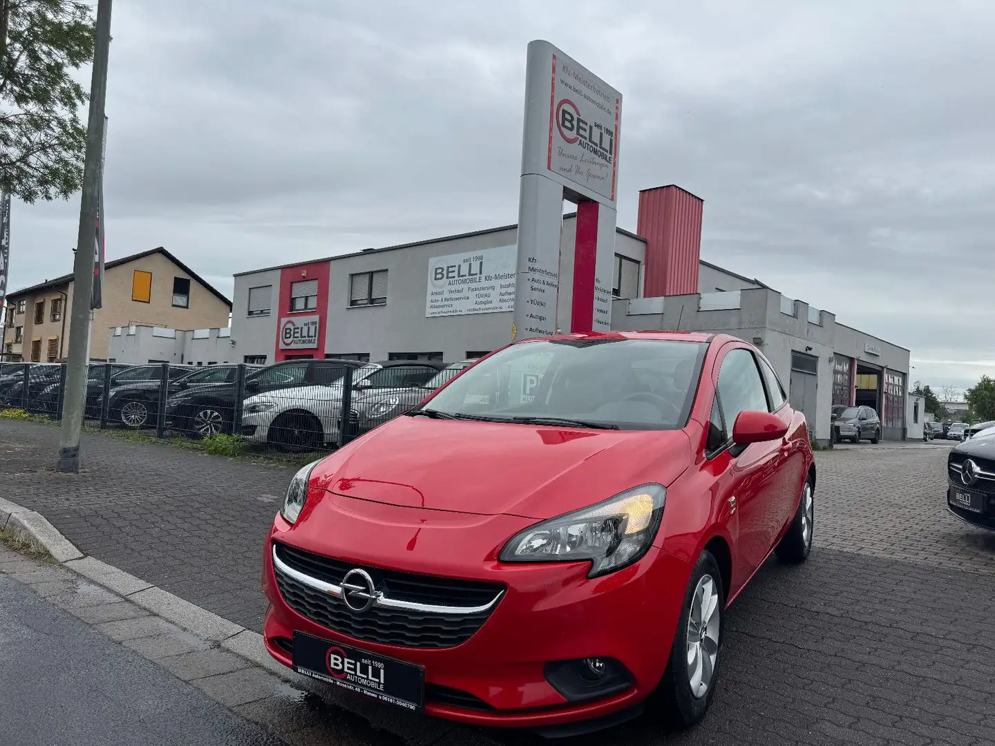 Opel Corsa E 1,2 Active FINANZIERUNG Rosso - 1