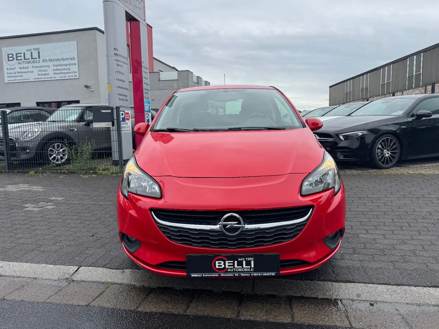 Opel Corsa E 1,2 Active FINANZIERUNG Rosso - 2
