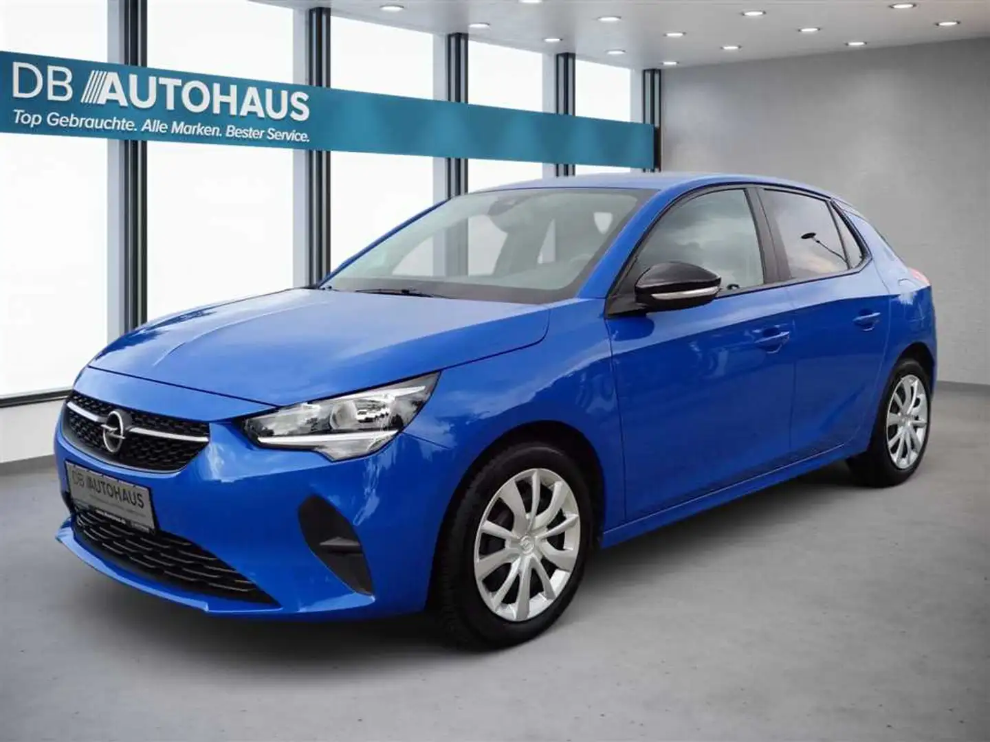 Opel Corsa Edition 1.2 Turbo Bleu - 1