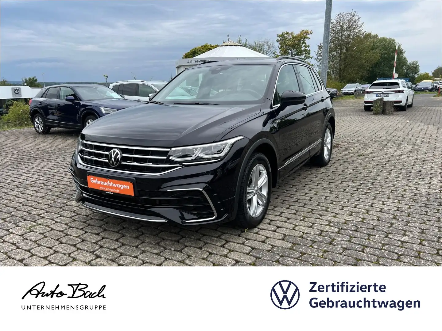 Volkswagen Tiguan 2.0 TDI R-Line 4M DSG Matrix HUD Standhzg Noir - 1