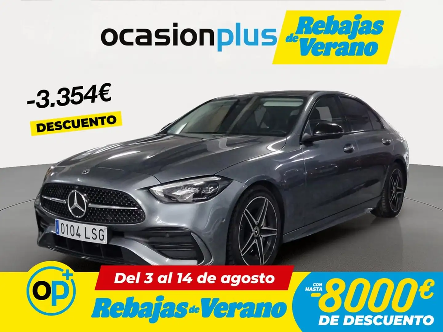 Mercedes-Benz C 220 220d 9G-Tronic Gris - 1
