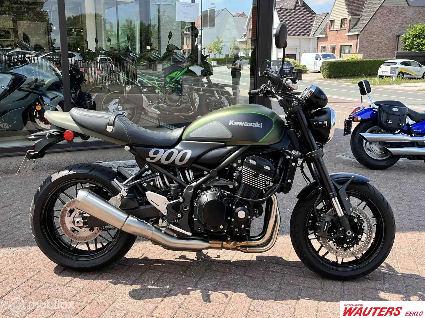 Kawasaki Z900RS Groen - 2