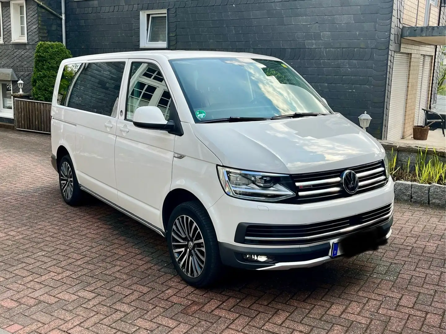 Volkswagen T6 Multivan Transporter T6 TDI BMT 4MOTION DSG Kurz 4MOTION Blanc - 1