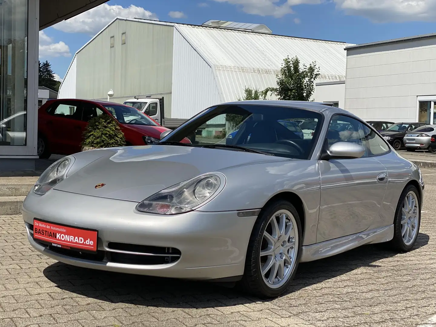 Porsche 911 / 996 Carrera 4 NAVI XENON ATM 84.500 Argent - 1