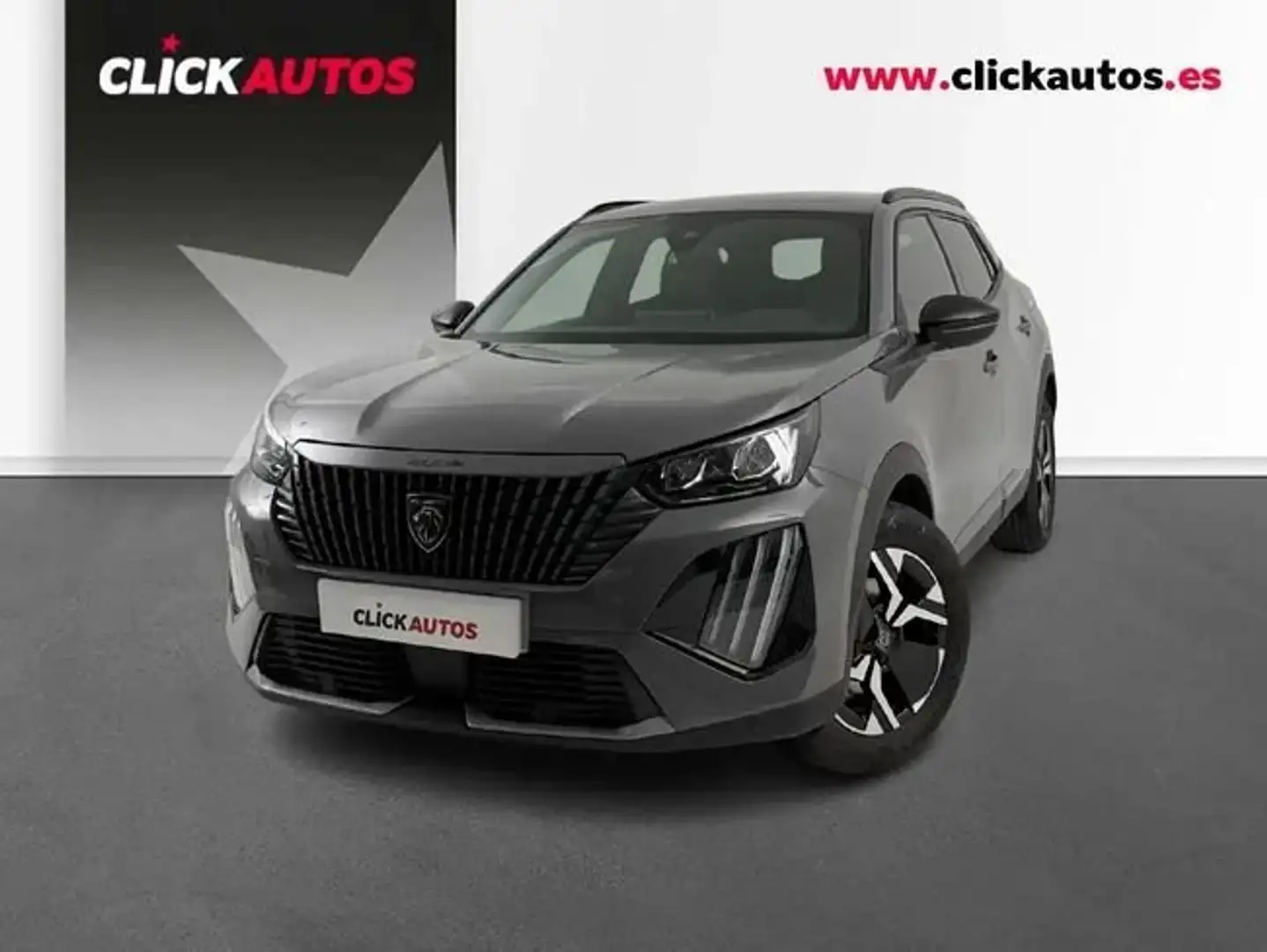 Peugeot 2008 1.2 145CV Allure Hybrid eDCS6 Gris - 1