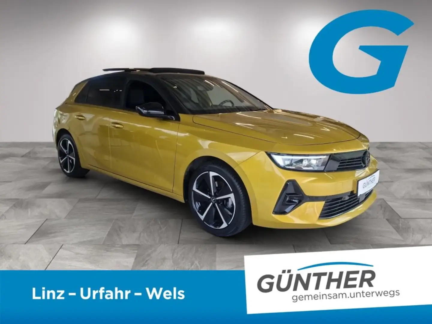 Opel Astra 5-Türer GS. 1.2 Direct Injection Turbo Gelb - 2