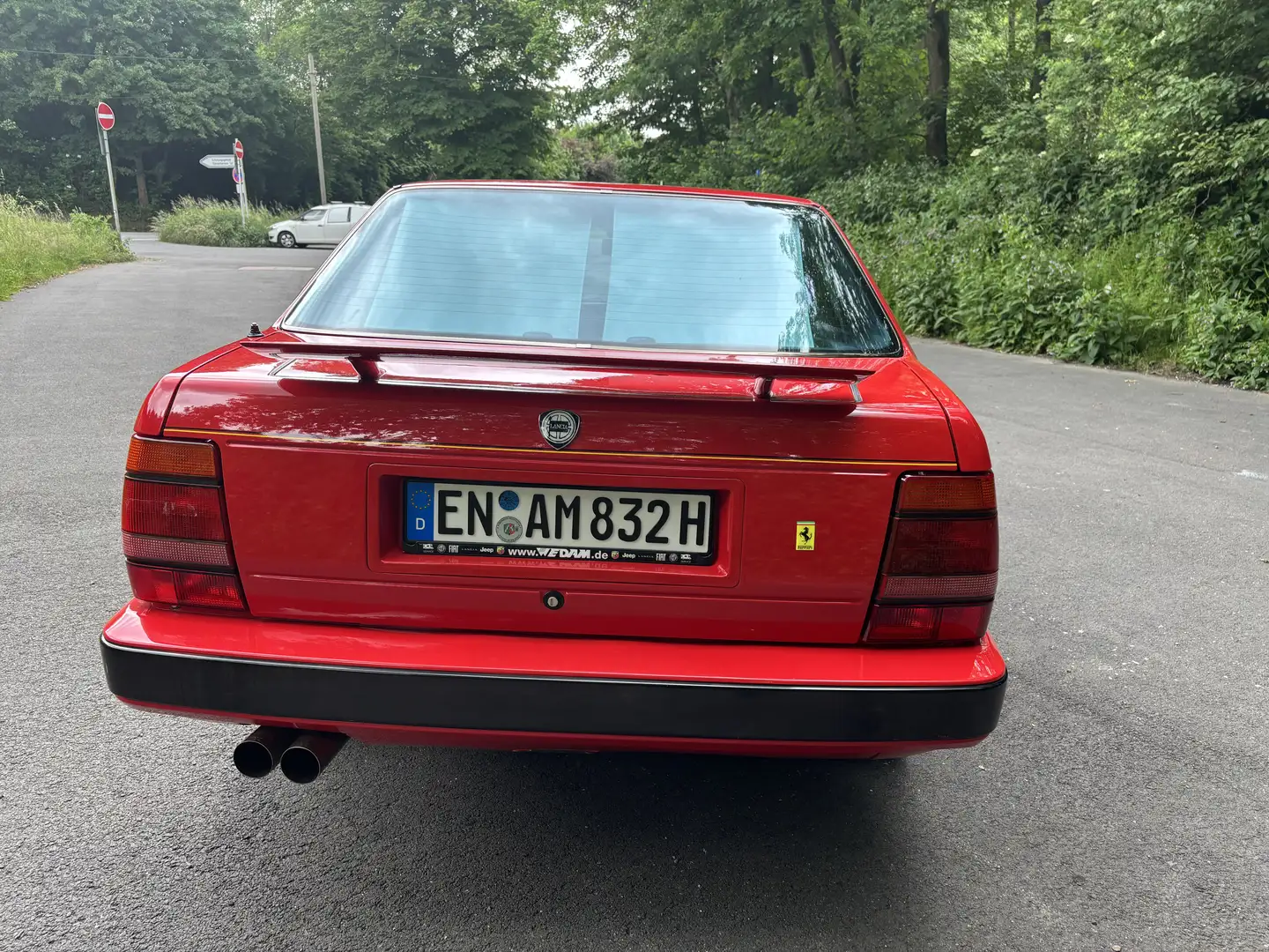 Lancia Thema 8.32 i.e. Limitet Edition Nr 31 / 32 Червоний - 2