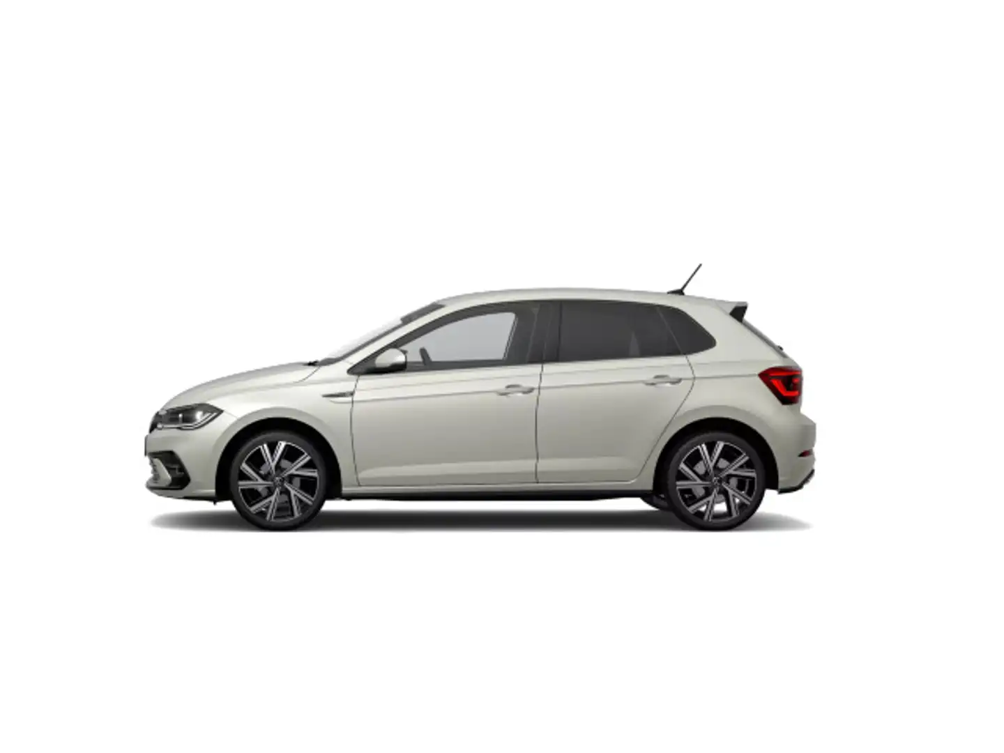 Volkswagen Polo R-Line 1.0 TSI NAVI MATRIX Grau - 2