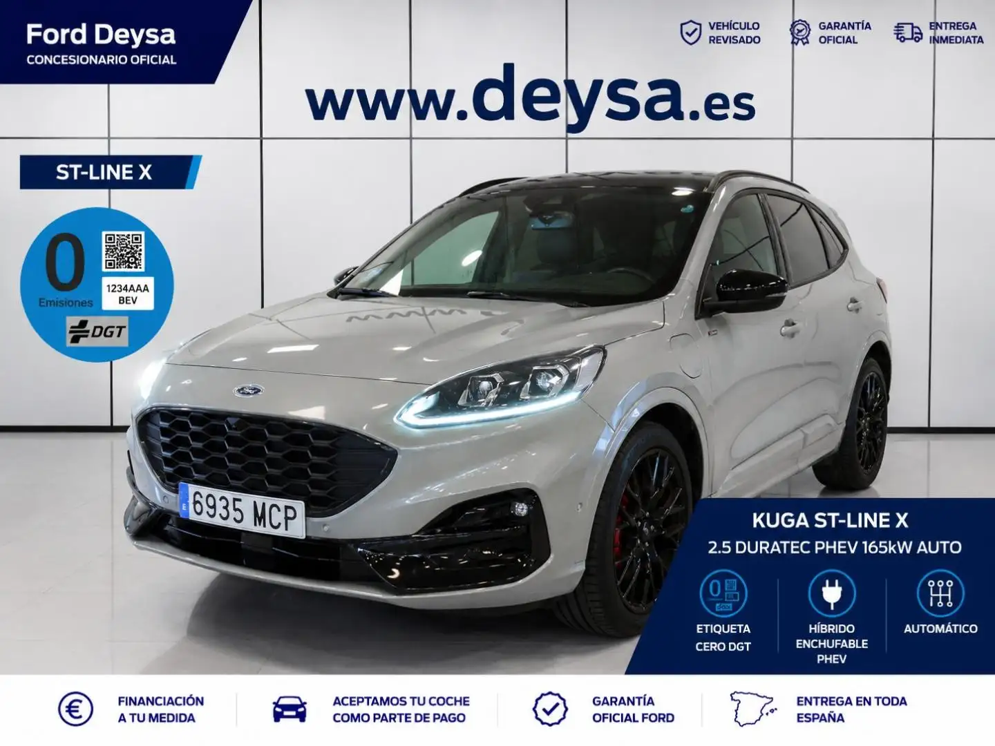 Ford Kuga ST-Line X 2.5 Duratec PHEV 165kW Auto Plateado - 1