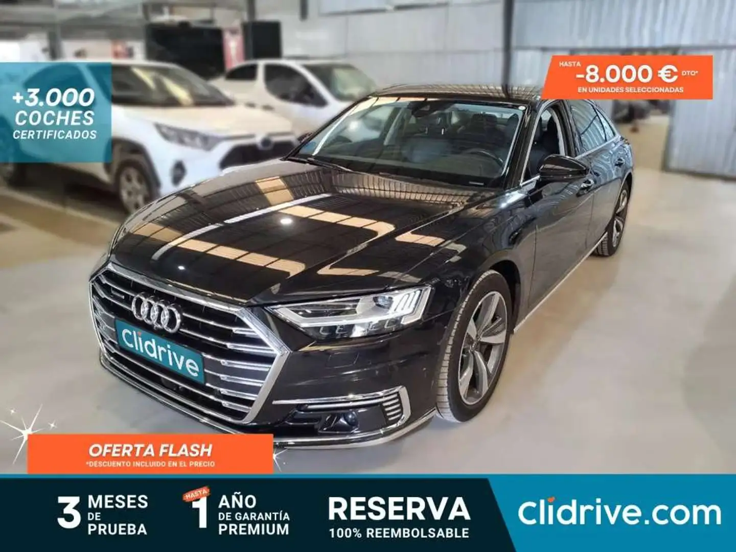 Audi A8 L 60 TFSIe quattro tiptronic 330kW Negro - 1