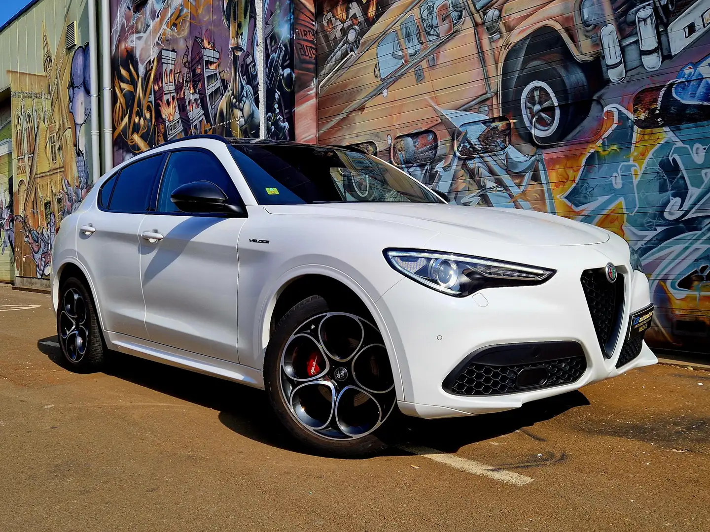 Alfa Romeo Stelvio Stelvio 2.0 Turbo Q4 Veloce Blanc - 2