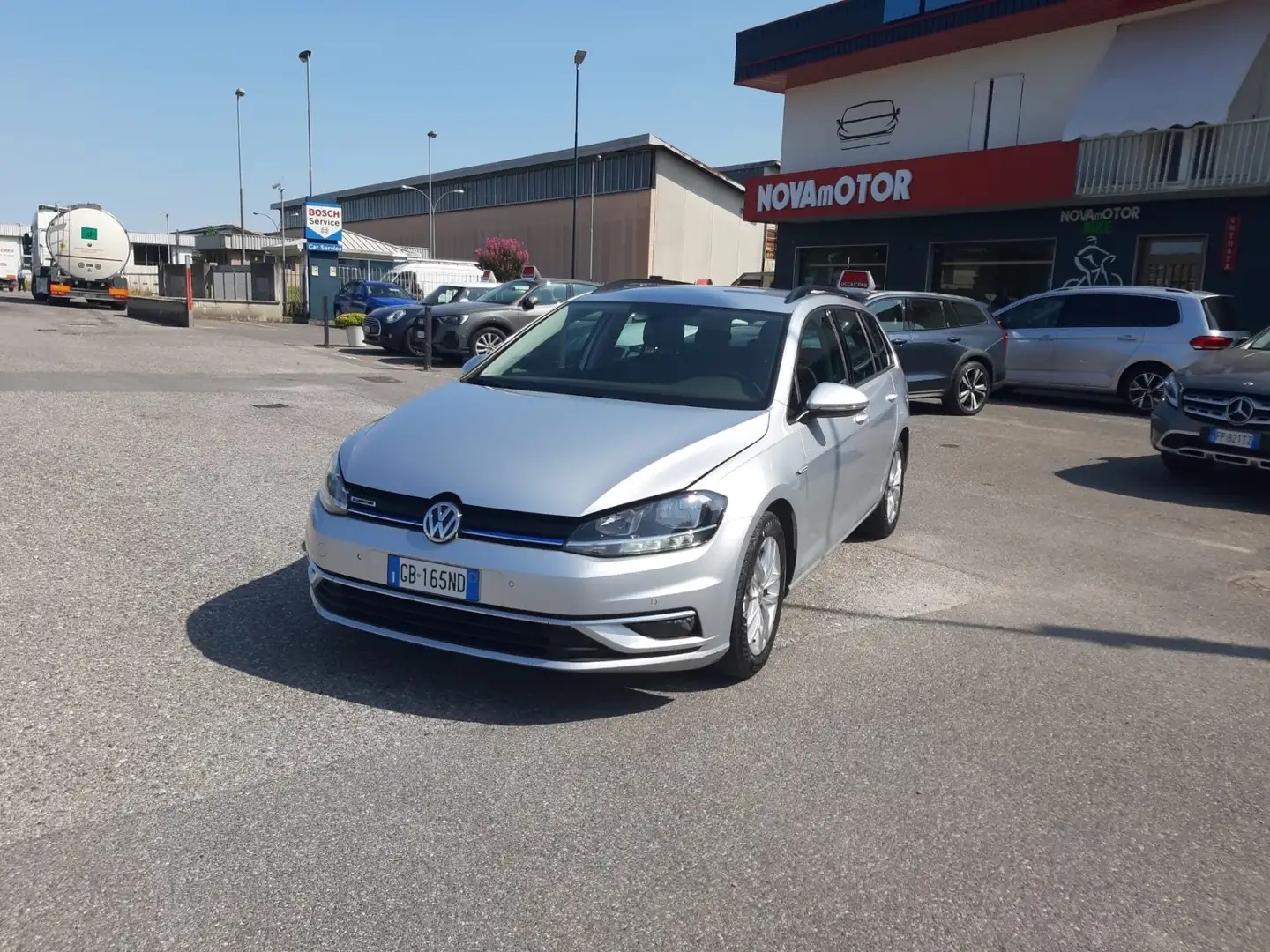 Volkswagen Golf Variant Golf VII 2017 Variant 1.5 tgi Executive 130cv dsg Argent - 1