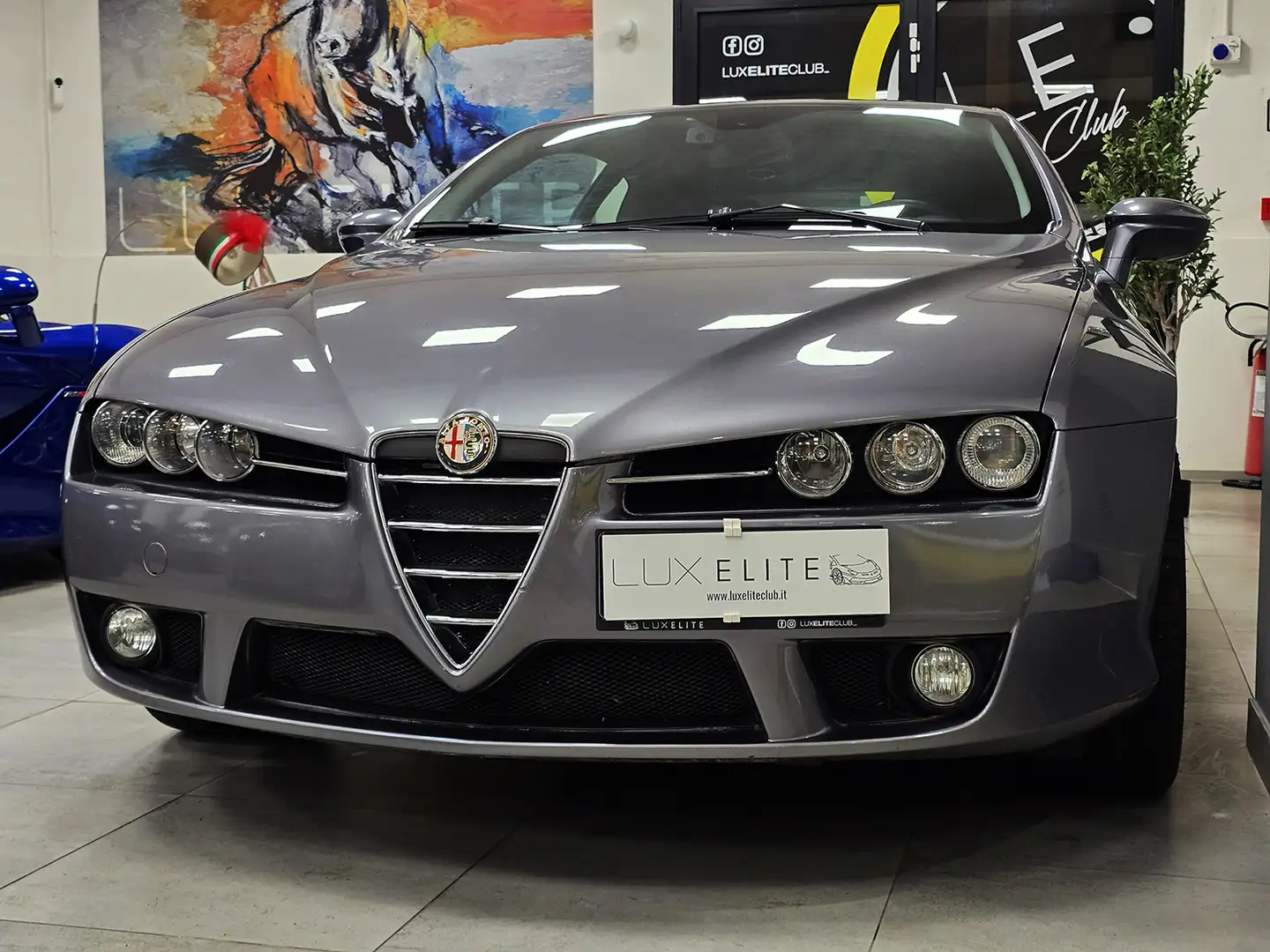 Alfa Romeo Brera 2.4 JTDM 200CV UN PROPRIETARIO_TETTO_ALCANTARA_TOP Gris - 1
