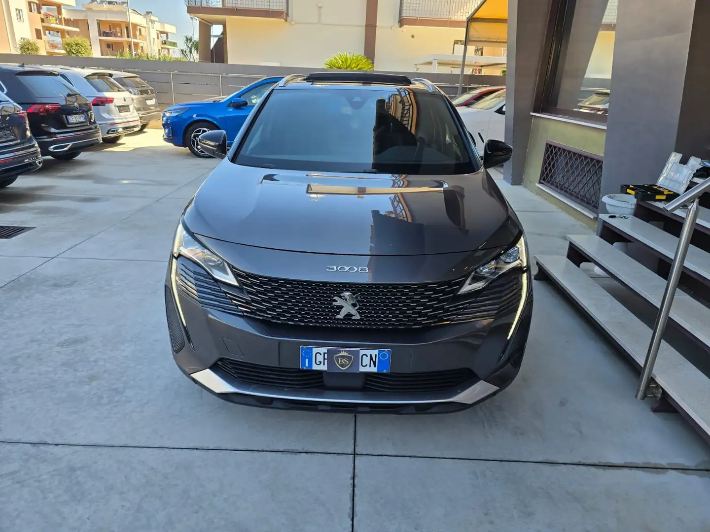 Peugeot 3008 3008 II 2021 1.5 bluehdi GT s Grigio - 2
