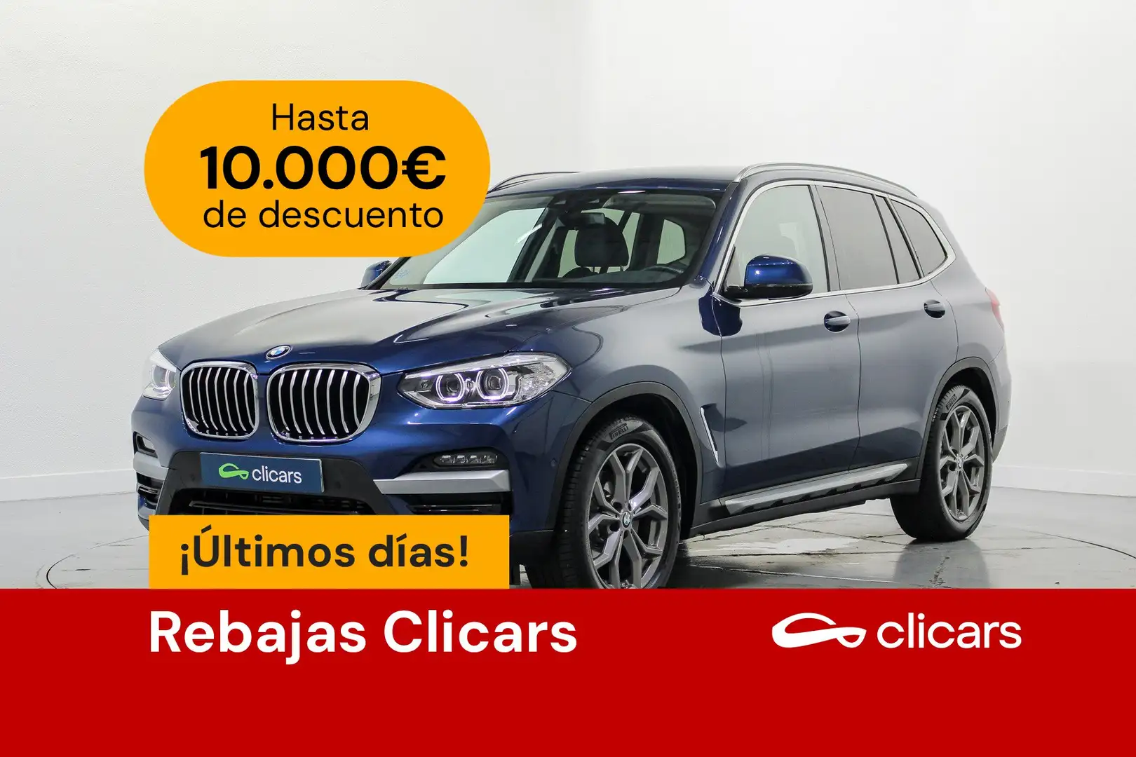BMW X3 xDrive 20dA Gris - 1