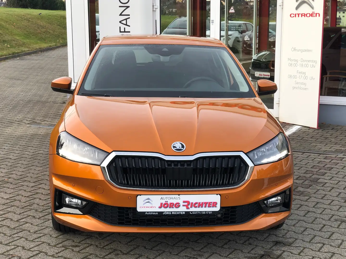 Skoda Fabia Selection ( Monte Carlo ) Anhängerkupplung TOP Orange - 2