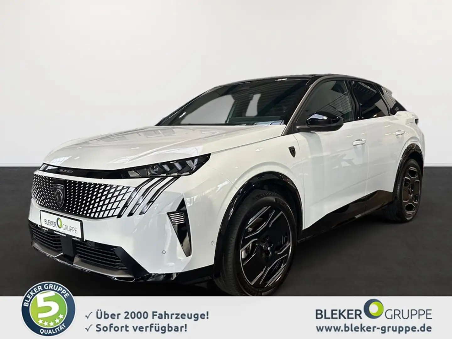 Peugeot 3008 GT Elektromotor 210 Weiß - 1