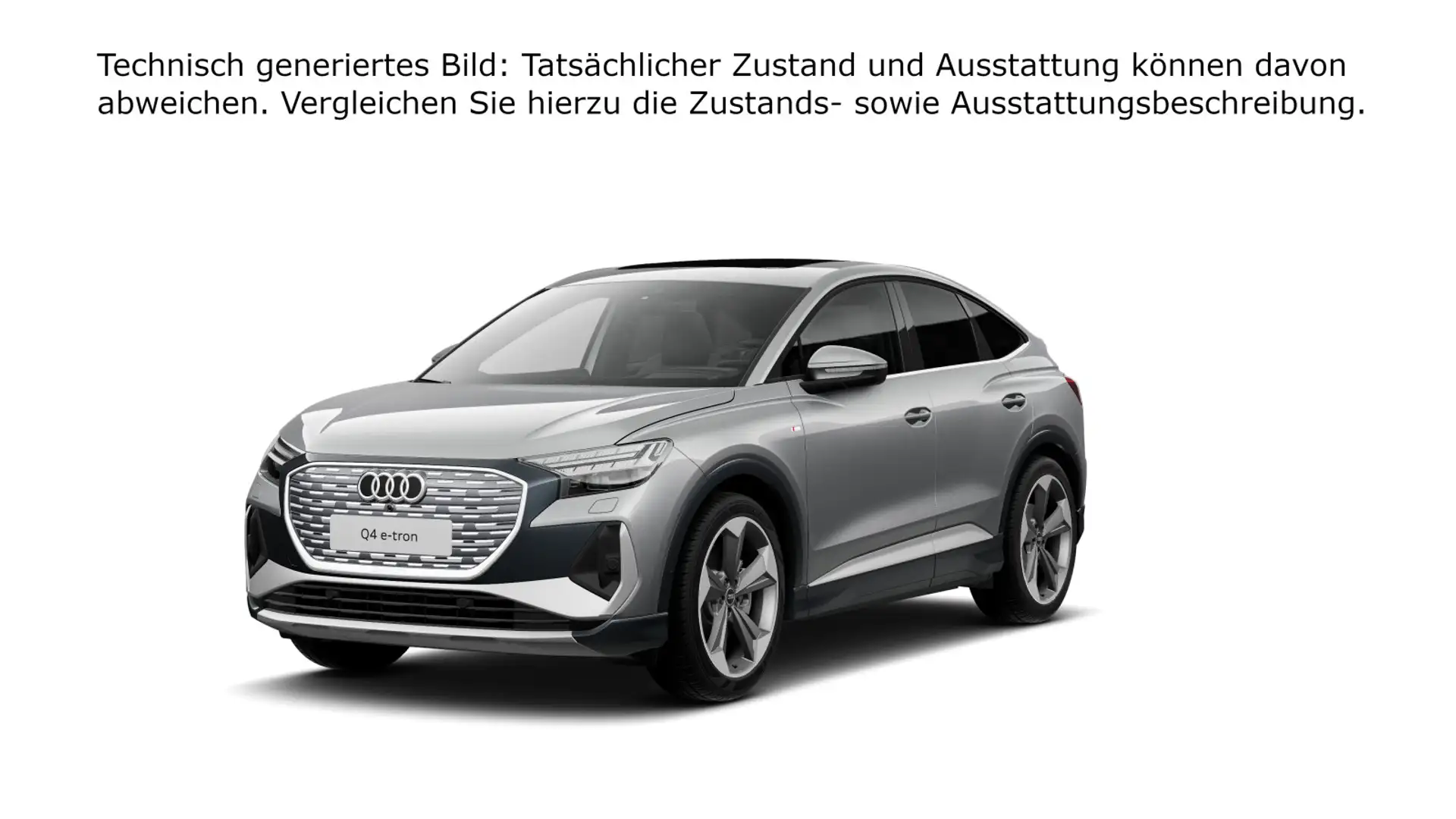 Audi Q4 e-tron Q4 Sportback 50 e-tron quat. 220 kW Grau - 2