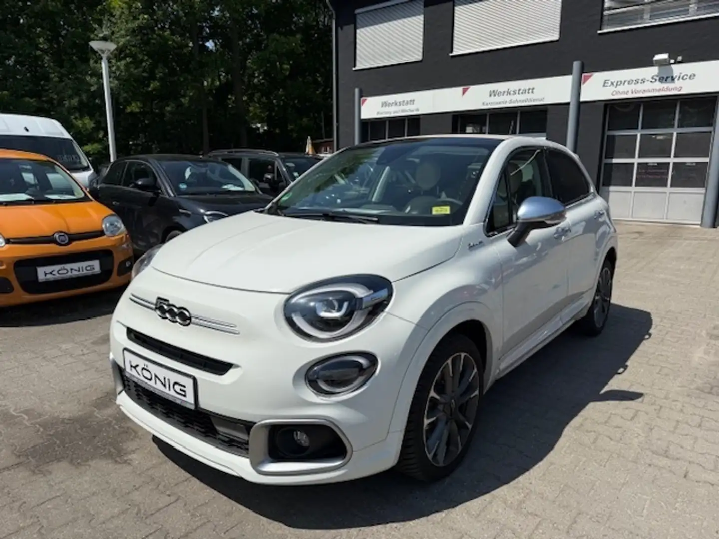 Fiat 500X Dolcevita AUTOMATIK*FALTDACH*LEDER*KAMERA Weiß - 1