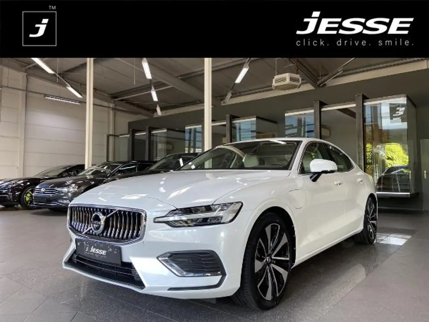 Volvo S60 T8 AWD Inscription LED HUD H&K 360° AHK White - 1