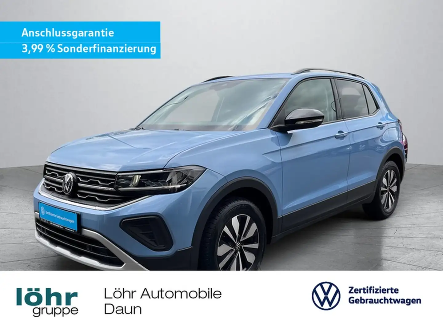Volkswagen T-Cross 1.0 l TSI Goal Blau - 1