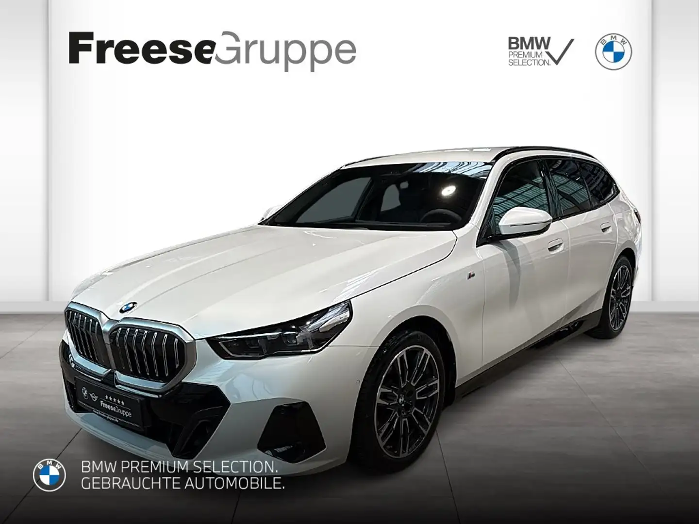 BMW 520 d Touring M Sportpaket Head-Up HK HiFi DAB Weiß - 1