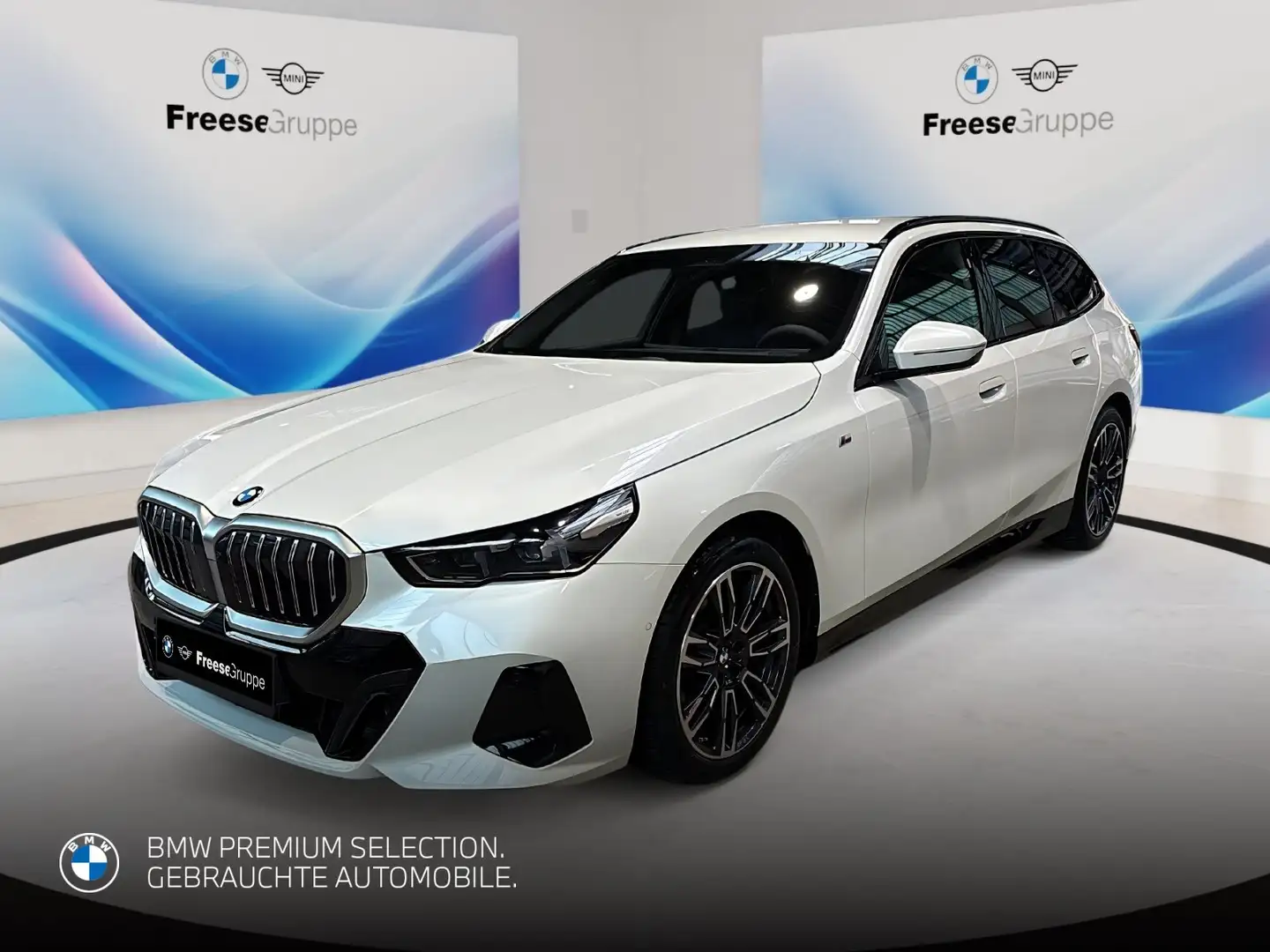 BMW 520 d Touring M Sportpaket Head-Up HK HiFi DAB Weiß - 1