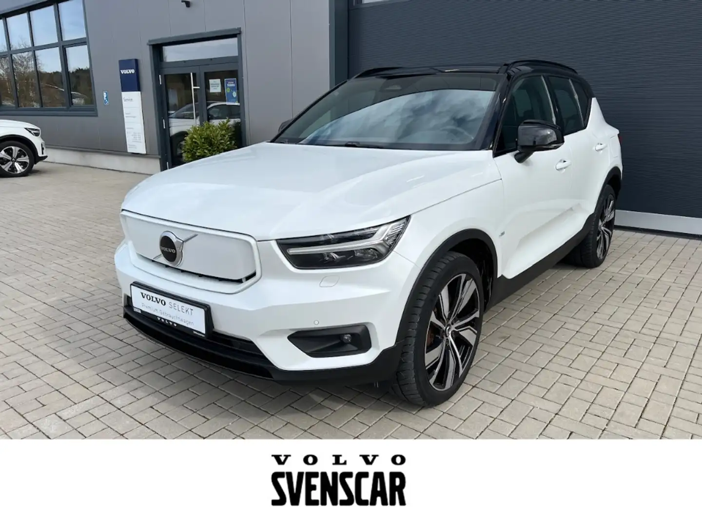Volvo XC40 R Design Recharge Pure Electric AWD Twin Allrad Le Weiß - 1
