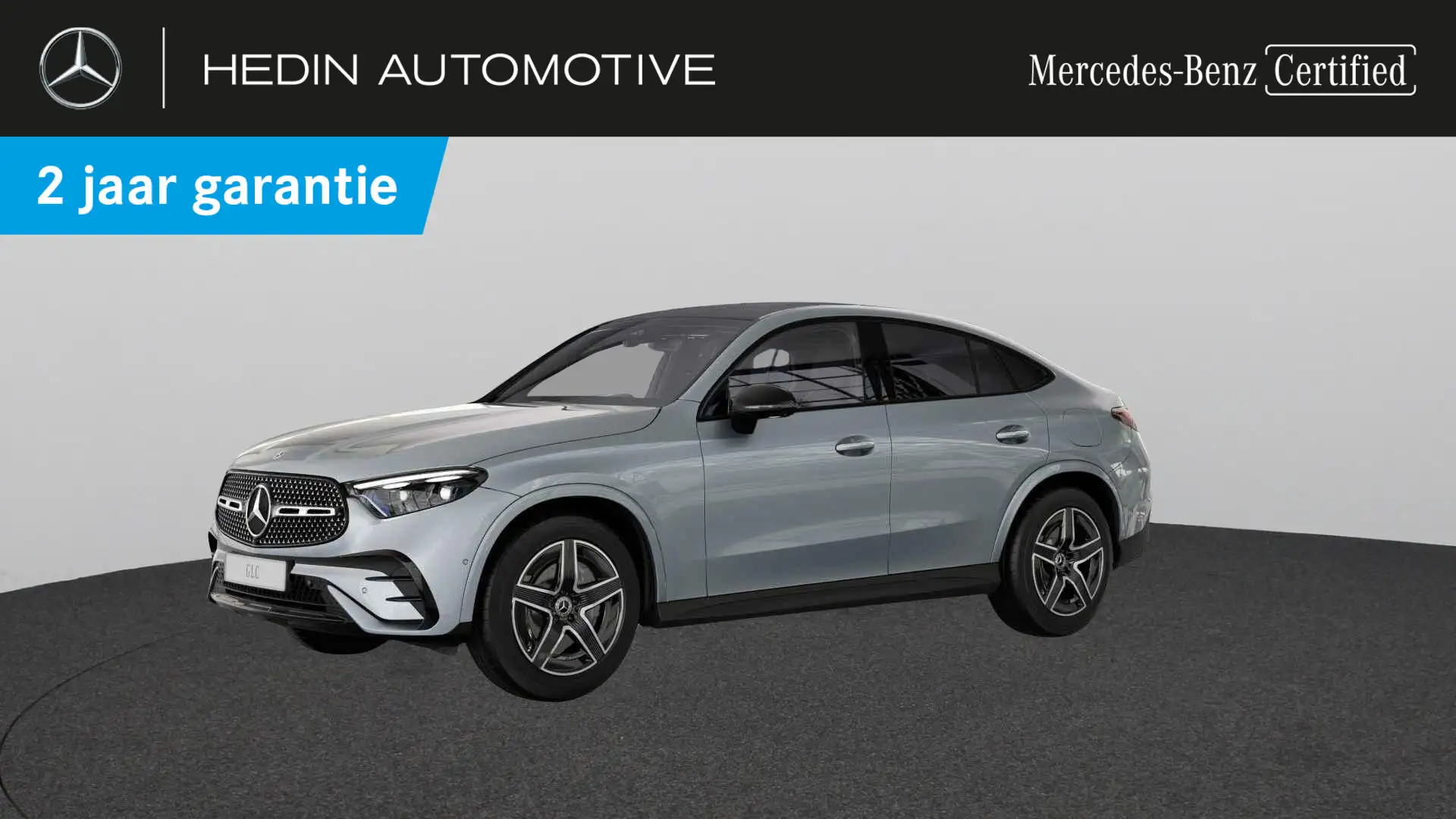 Mercedes-Benz GLC 300 DE 4MATIC Coupé AMG Line | Panoramisch Dak | Head- Zilver - 1